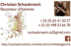 Christian Schaubroeck - Conteur