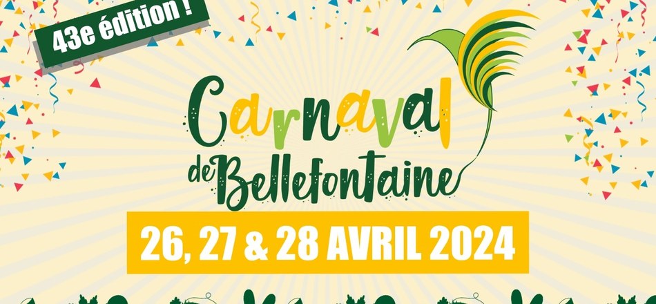 𝟰𝟯𝗲 carnaval de Bellefontaine
